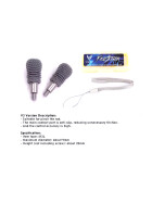 FeliStick V3 Antislip Stickends für Radiomaster POCKET und T8L Grau