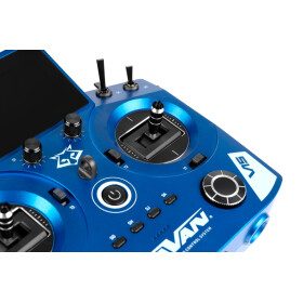 KAVAN V15 24-Kanal Fernsteuerung 2.4GHz/ACCST D16/ACCESS, Blau