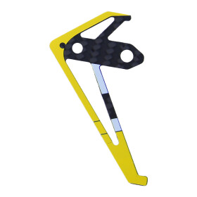 OMPHOBBY M2 V3 Pro Heck Finne Viper Yellow
