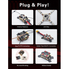 HDZero HALO ESC 4in1 70A 3-8S, BLHeli32