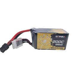 BONKA 22,2V 6S 1680mAh 200C/400C FPV Lipo Akku XT60