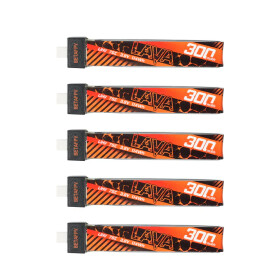1S 4,35V 300mAh BT2.0 75C HV Lipo, BetaFPV LAVA, 5...