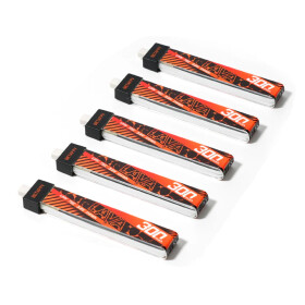 1S 4,35V 300mAh BT2.0 75C HV Lipo, BetaFPV LAVA, 5...