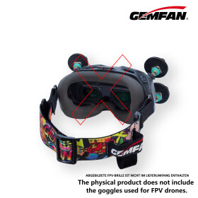 GEMFAN Goggle Strap HD FPV Brillen
