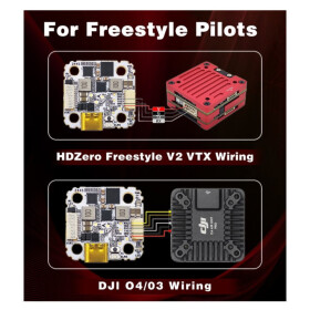 HDZero HALO Stack FC H7 70A 3-8S AM32, ELRS ICM42688P