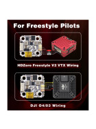 HDZero HALO Stack FC H7 70A 3-8S AM32, ELRS ICM42688P