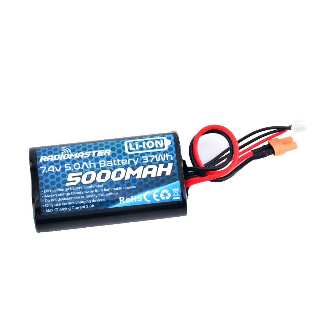 TOUCAN RC 2S 7,4V 1800mAh Li-Ion Akku – Original Balanced Für HengLong 1/16 Panzer-Modelle