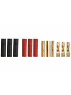 Goldkontakt-Stecksystem 3,0mm, AMASS, 3 Paare