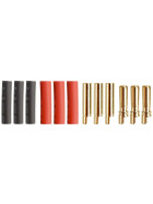 Goldkontakt-Stecksystem 4,0mm, AMASS, 3 Paare