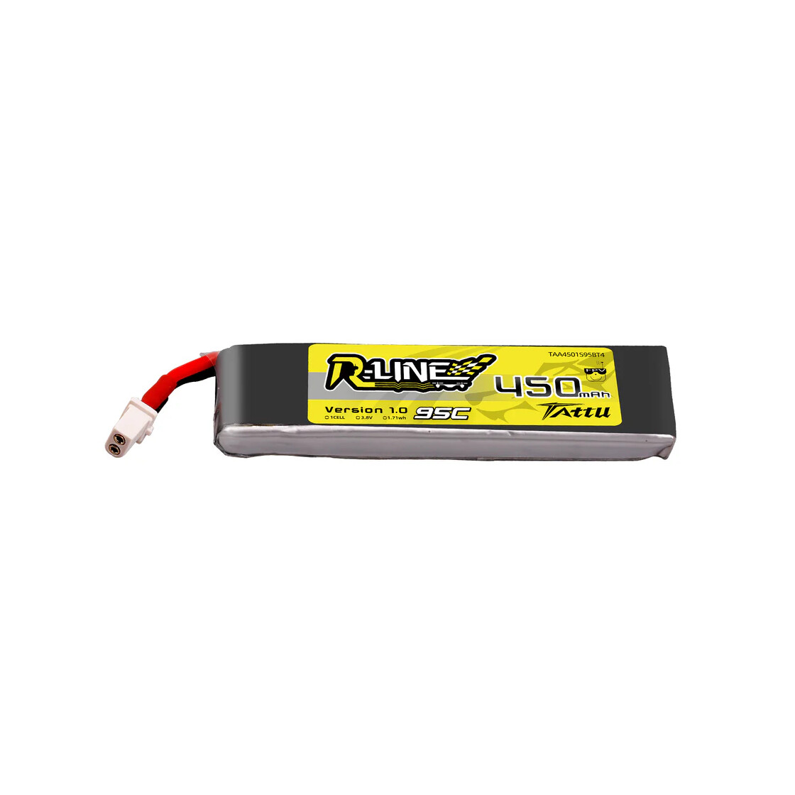 4 Batteries LiPo HV 3.8V 450mAh Pour EMAX Tinyhawk FPV Racing Drone
