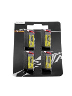 1S 3,8V 450mAh 95C HV Lipo BT2.0, R-Line, 4 Stück