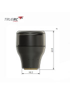 TrueRC Stubby CORE 5.8 RHCP SMA Grau