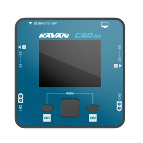 KAVAN C50 Duo Ladegerät mit 2 Kanälen und Balancer 2x 250W