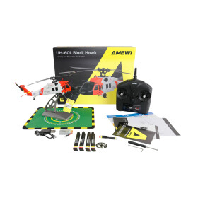 UH-60L Black Hawk Coastguard Brushless Helikopter 4-Kanal...