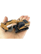AMEWI 22744 Mini-Bagger ferngesteuert, aus Metall proportional 8-Kanal 1:64 RTR Set