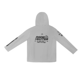 Radiomaster leichte Windbraker Jacke mit abnehmbarer Kapuze, 4 Farben Grau 2XL