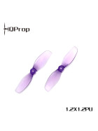 HQProp 31mm ULTRALIGHT 2-Blatt Propeller, 1mm Welle 1.2x1.2x2, purple