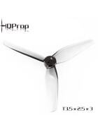 HQProp 3525 Durable 3,5" 3-Blatt Propeller, 2mm, TMount, grau