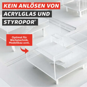 Sekundenkleber dünnflüssig für Plexiglas® Acrylglas, 20g, EVERGLUE