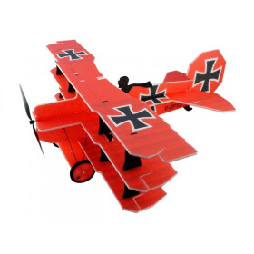 RC Factory LiL Fokker 680mm, Rot