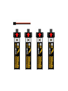 NewBeeDrone Nitro Nectar Gold NX69 300mAh 1S 80C HV LiPo, 4 Stück