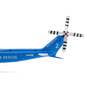 GOOSKY E2 GPS Blue Rescue BNF Helicopter mit Koffer BAF050016-A