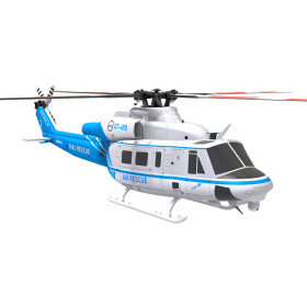 GOOSKY E2 GPS Blue Rescue BNF Helicopter mit Koffer BAF050016-A