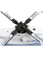 GOOSKY E2 GPS Blue Rescue BNF Helicopter mit Koffer BAF050016-A