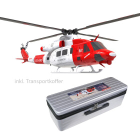 GOOSKY E2 UH-IY Rescue GPS BNF Helicopter mit Koffer...