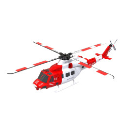 GOOSKY E2 UH-IY Rescue GPS BNF Helicopter mit Koffer...