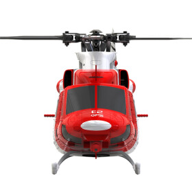 GOOSKY E2 UH-IY Rescue GPS BNF Helicopter mit Koffer BAF050004-A