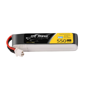 2S 7,6V 550mAh 95C HV Lipo Akku BT3.0 Long - TATTU