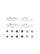 OMPHOBBY M7 Servoarm Set Aluminium OSHM7192