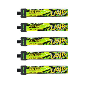 1S 4,35V 320mAh BT2.0 95C HV Lipo, BETAFPV LAVA II, 5...