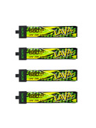 1S 4,35V 680mAh BT2.0 95C HV Lipo, BETAFPV LAVA II, 4 Stück