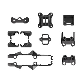 FlyFishRC Volador VD4 4" O4 PRO T700 Frame Kit Black