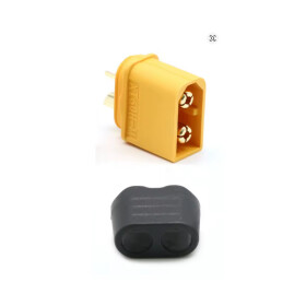 XT60H Goldkontakt-Stecksystem, 10 Stück Stecker