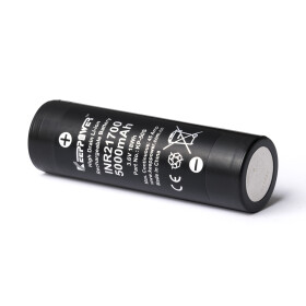 Keeppower 21700 5000mAh, 3,6V/3,7V Li-ion Akku High Drain, 2 Stück