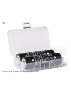 Keeppower 21700 5000mAh, 3,6V/3,7V Li-ion Akku High Drain, 2 Stück