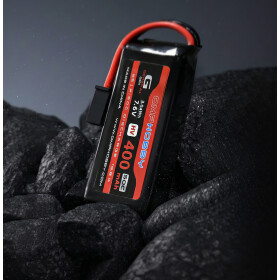 OMPHOBBY M1 V3 PRO HV LiPo Akku 2S 7,6V 400mAh 50C DY15 Stecker OSHM1256