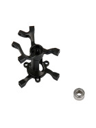 OMPHOBBY M1 V3 PRO Servoträger alu schwarz OSHM1236
