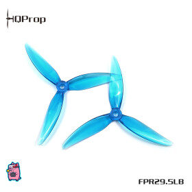 HQProp FLOWERPIG R29.5 5,1" 3-Blatt FPV Propeller Blue
