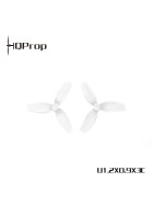 HQProp 31mm ULTRALIGHT 3-Blatt Propeller, 1mm Welle, 1.2x0.9x3 Clear