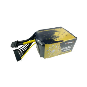 BONKA 29,6V 6S 1800mAh 200C/400C HV FPV Lipo Akku XT60