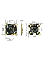 SEQURE H743 V2 ICM42688P 4-8S FPV FC Dual BEC