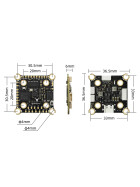 SEQURE H743 MPU6000 4-8S FPV FC Dual BEC