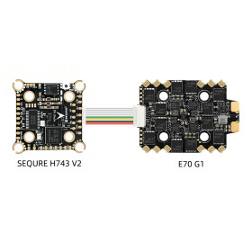 SEQURE H743 V2 FC & E70 G1 70A ESC, 20x20mm, 4–8S, FPV Stack