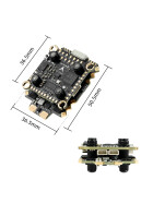 SEQURE H743 V2 FC & E70 G1 70A ESC, 20x20mm, 4–8S, FPV Stack