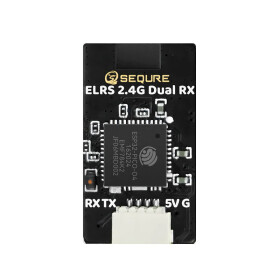 SEQURE ELRS 2,4 GHz Empfänger, DUAL, 80/220mm Antennen