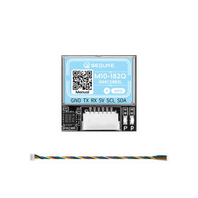 SEQURE M10-182Q QMC5883 Compass NMEA UBLOX GPS Modul